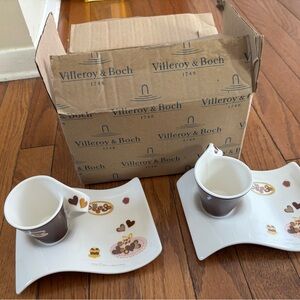 Villeroy & Boch Coffee Cup and Saucer Set of two